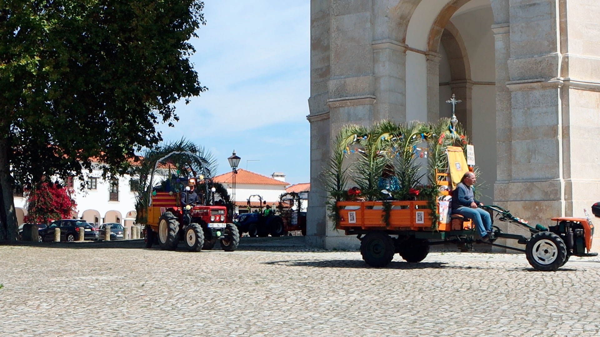 Chegada do Círio a Obidos